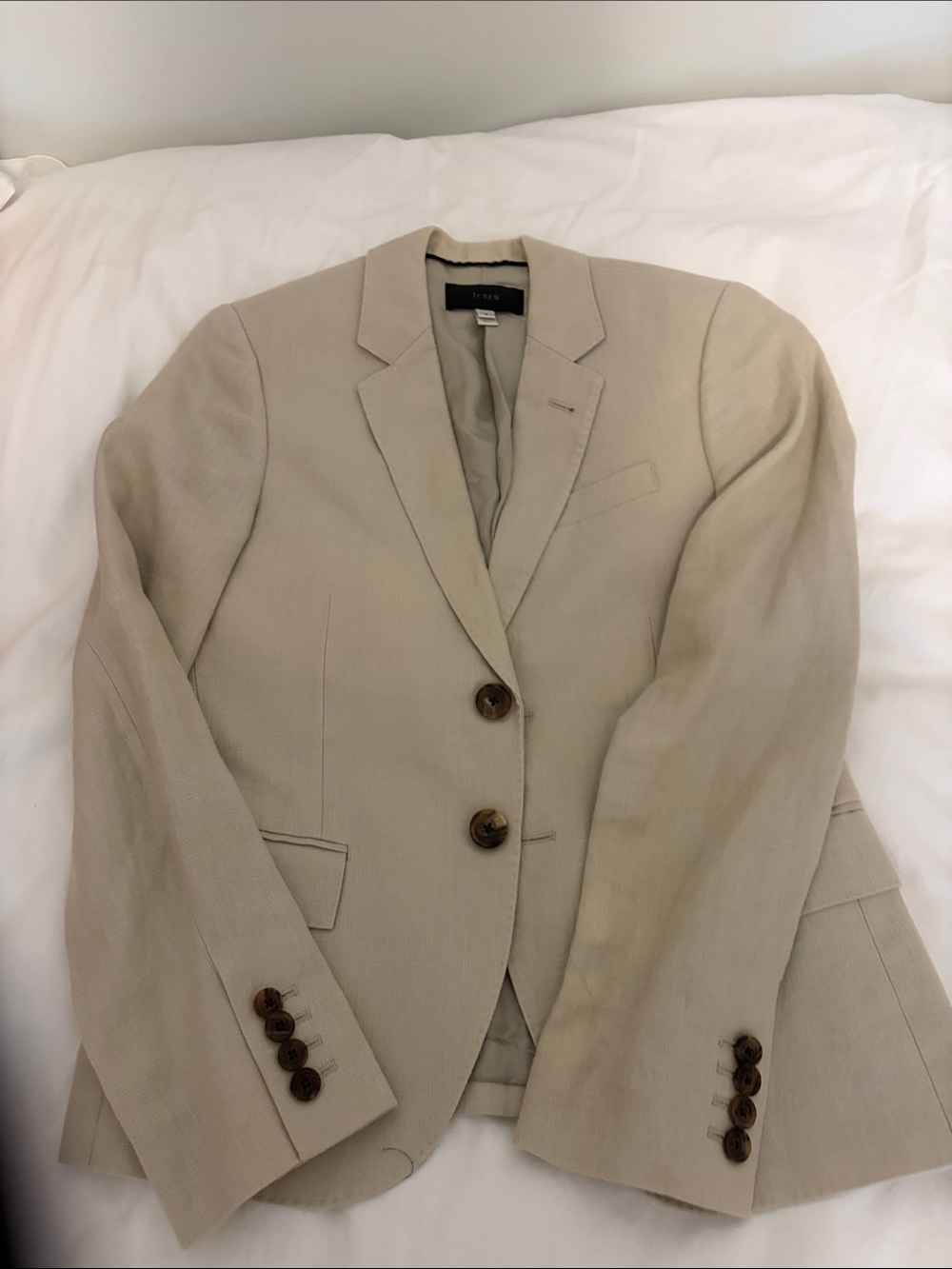 J. Crew Women's Beige Sport Coat Blazer